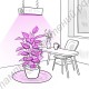 Фитосветильник светодиодный для небольших теплиц и домашних растений "Анха" 216Вт