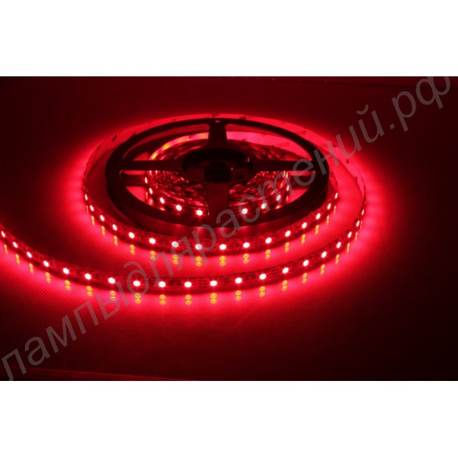 Светодиодная лента на чипах SMD 5050 красного цвета для биколорных светильников